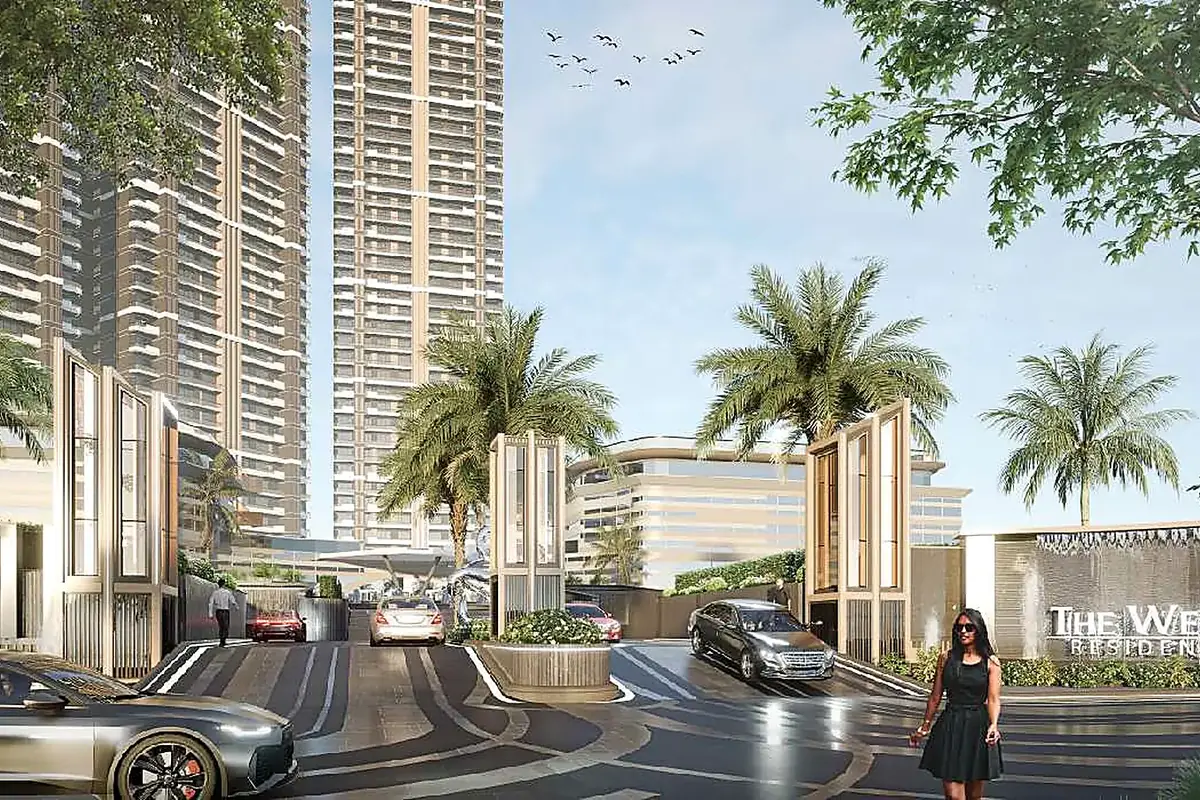 The arrival court (artist's impression)